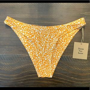 Stone Fox Swim Lou Bottom in Mimosa Daisy